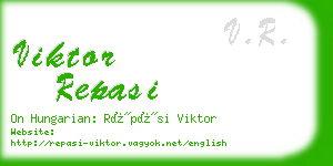 viktor repasi business card